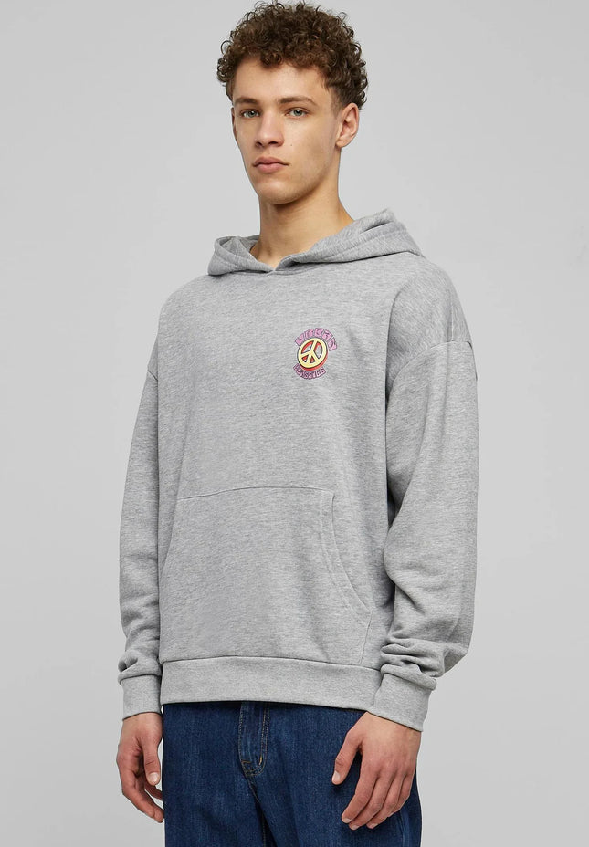 UNICORN Big peace hoody Hoodie grey XS S M L XL XXL