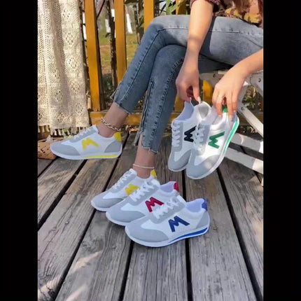 UNICORN Women's Low-Top Sneakers with EVA Sole Cushioning