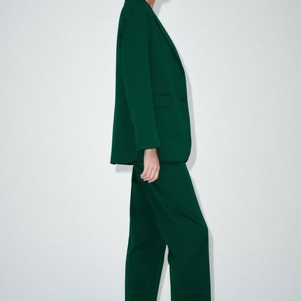 UNICORN Women's suit costume dark green trousers blazer xs s m l xl xxl