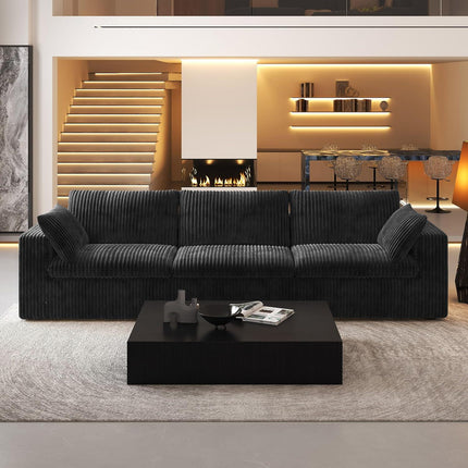 UNICORN Oversized Modern Sofa with 2 Ottomans and 2 Middle Seats