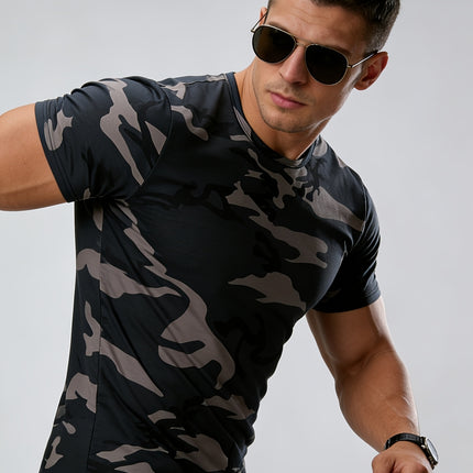 UNICORN Camouflage Short-Sleeve T-Shirt Daily Versatile Wear s m l xl
