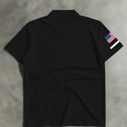 UNICORN Short-sleeve Shirt, American Design USA Text and the American Flag s m l xl xxl