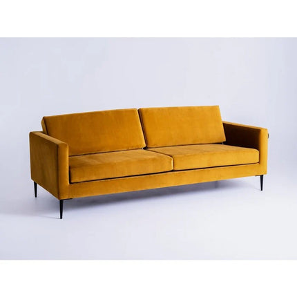 UNICORN Three-seater sofa honey yellow length 212 cm width 88 cm height 82 cm