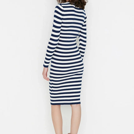 UNICORN Women's dress striped blue mint green pink s m l