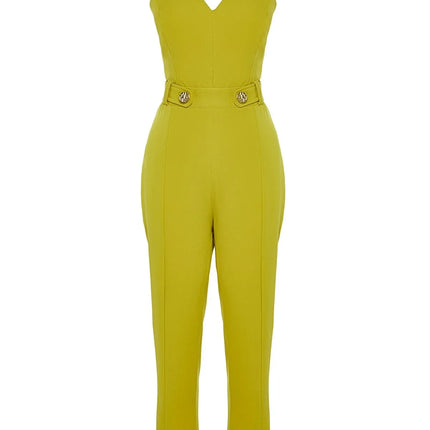 UNICORN Women's jumpsuit yellow black xs s m l xl