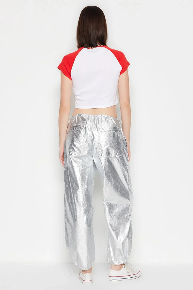 UNICORN Women's trousers silver xxs xs s m l
