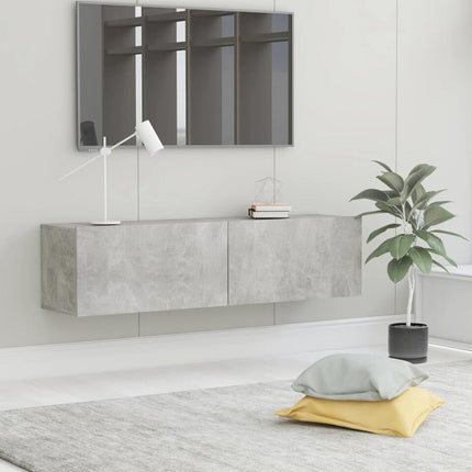 UNICORN TV cabinet modern gray Width 120 cm Depth 30 cm Height 30 cm