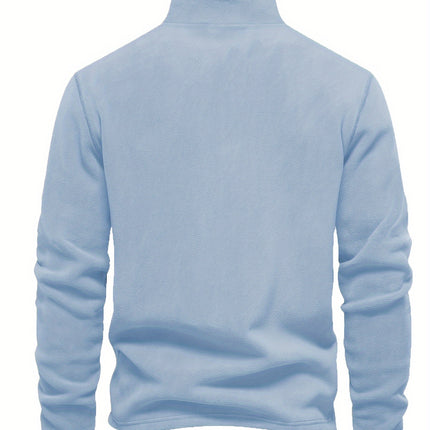 UNICORN Fleece Sweatshirt with Long Sleeves And Quarter-Zip s m l xl xxl xxxl
