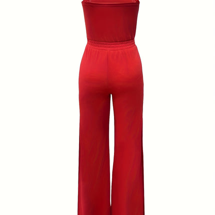 UNICORN Womens Fashion Casual Tube Top Jumpsuit s m l xl xxl
