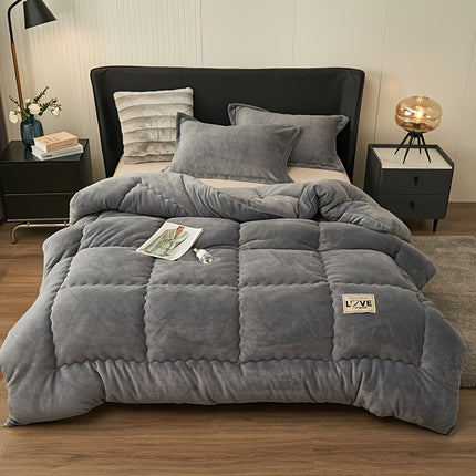 UNICORN Ultra-Soft Double-Sided Chenille Plush Blanket Rose Blue Gray khaki