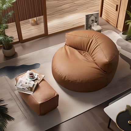 UNICORN Outdoor Bean Chair Sun-Proof Synthetic Leather Cover White Gray Black