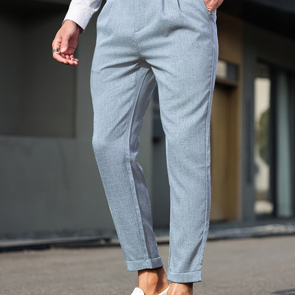 UNICORN Casual Fashion Versatile Suit with Pleated Long Pants s m l xl xxl
