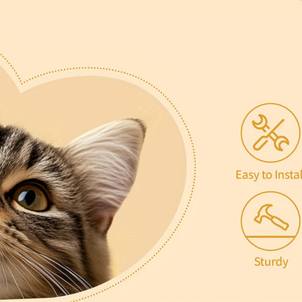 UNICORN Cat Tree, 180cm Cat Tree with 8 Scratching Posts, Beige/light Gray/dark Gray