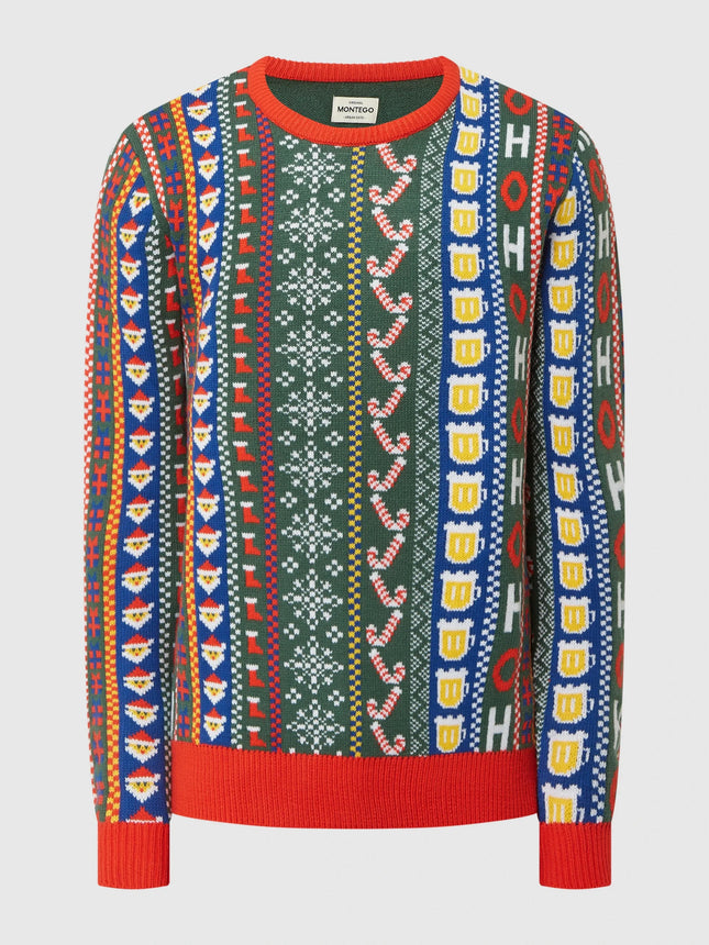 UNICORN Men's sweater Christmas green red s m l xl xxl xxxl