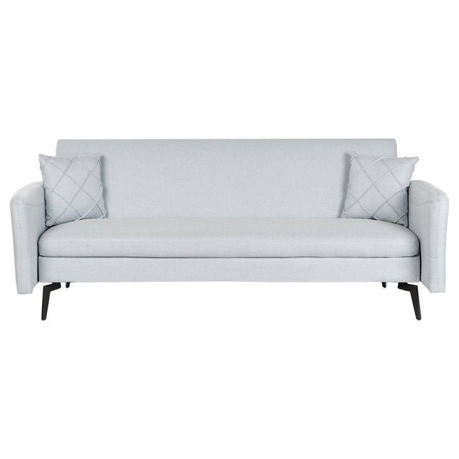 UNICORN sofa bed metal polyester blue 197x88x81 cm