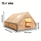 Khaki 12m² Double Door Upgraded Version