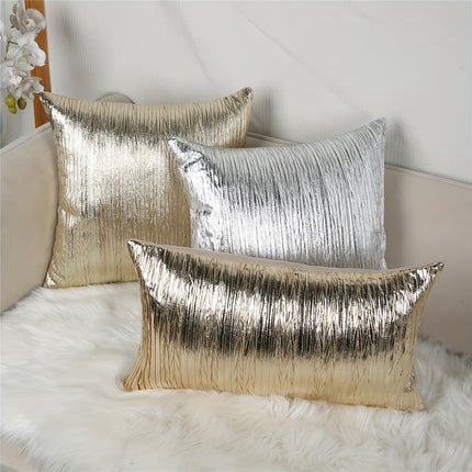 UNICORN Cushion Cover with Golden And Silver Designs 30-50 cm, 50-50 cm