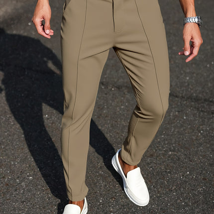UNICORN Casual Versatile Pants Stretch Comfort Light Business Tapered Leg s m l xl xxl