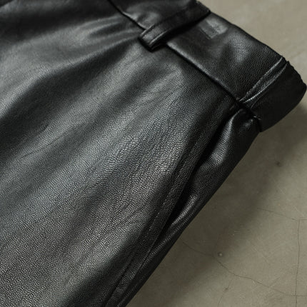 UNICORN Glossy PU Leather Pants, New Solid Color Slim-Fit Long Trousers s m l xl xxl