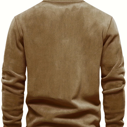 UNICORN Men's Sweatshirt with Stand-Up Collar, Half-Zip, Long Sleeves s m l xl xxl