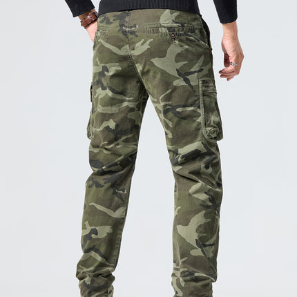UNICORN Men Street Style Multi-Pocket Camouflage Cargo Pants s m l xl xxl