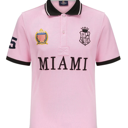 UNICORN Short-Sleeve Polo Shirt for Men, Pink Pure, Slim Fit xs s m l xl xxl xxxl