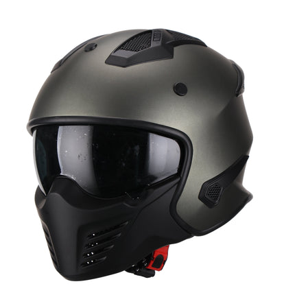 Scooter bromfiets zomerhelm jet helm vito bruzano roof boxer maten xs s m l xl xxl | Scooterhelm