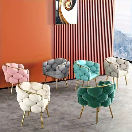 UNICORN elegant white pink gray green Makeup Chair Perfect for Bedrooms, Nail Art