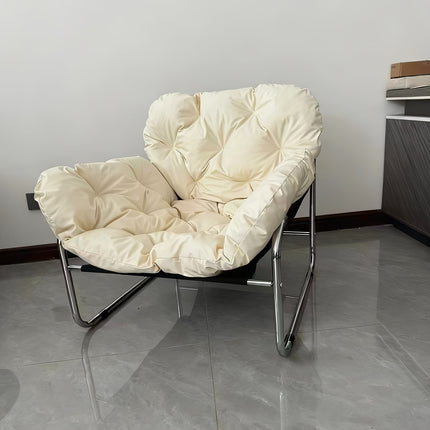 UNICORN Modern Luxury Convertible Recliner Chair with Footrest Black White Brown