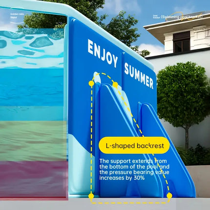 UNICORN Multi-functional Large Home Pool Made with Thickened PVC for Durability