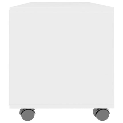 UNICORN TV cabinet modern white Width 90 cm Depth 35 cm Height 35 cm