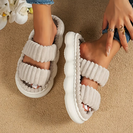 UNICORN Women's Indoor Comfortable Non-Slip Thick-Soled Two-Strap 37 39 41 42 44