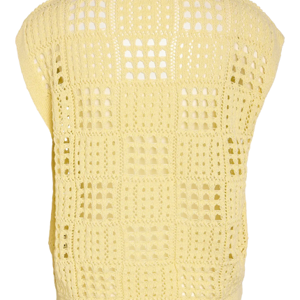 Noisy May Tammy gilet french vanilla geel