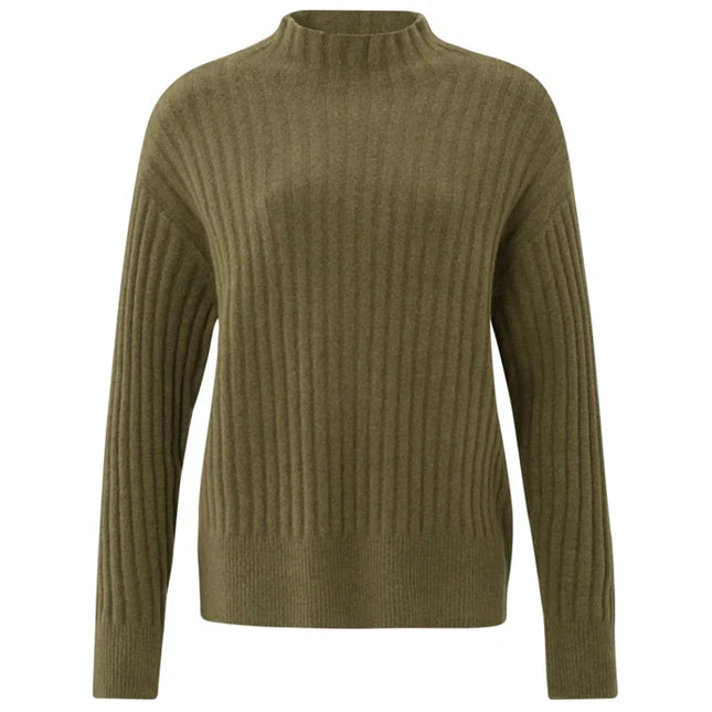 UNICORN Women's sweater olive green s l