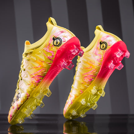 UNICORN Men'S Lightweight High-Top Football Cleats Breathable Synthetic Upper
