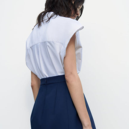 UNICORN Women's mid-rise skirt dark blue xs s m l xl