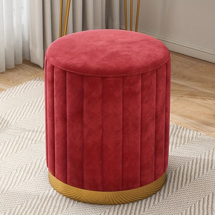 UNICORN Light Luxury Round Makeup Stool, Bedroom Internet Celebrity Sofa Chair