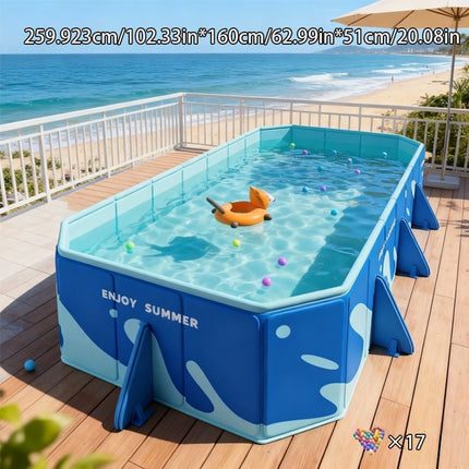 UNICORN Multi-functional Large Home Pool Made with Thickened PVC for Durability