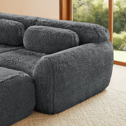 UNICORN U-Shape Modular Sofa, Suitable for Living Room Gray