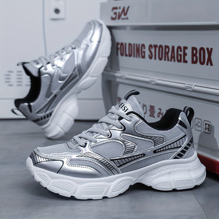 UNICORN Men'S Breathable Mesh Athletic Shoes Casual Athletic Look