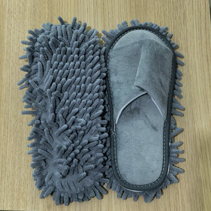 UNICORN 1 Pair Detachable Lazy Mop Slippers Black Beige Gray