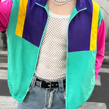 UNICORN Men'S Color-Blocked Patchwork Jacket s m l xl xxl