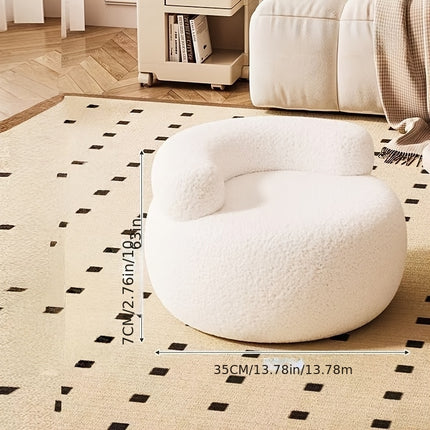UNICORN Small Sofa, Shoe Changing Stool for Home Living Room White Pink Black Gray