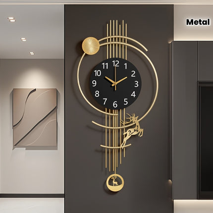 UNICORN Silent Hanging Clock, Room Decoration Japanese Quartz Movement