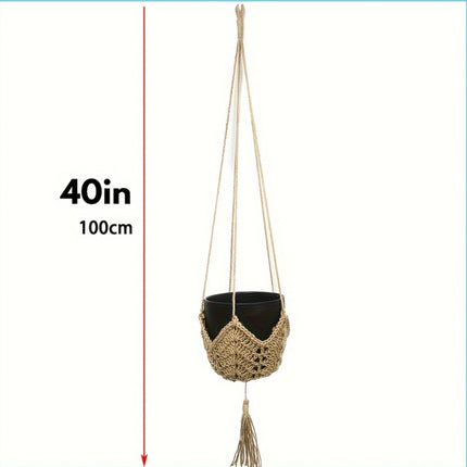 UNICORN Macrame Hanging Planter Basket Plant Hanger for 7.62 cm to 30.48 cm Pots