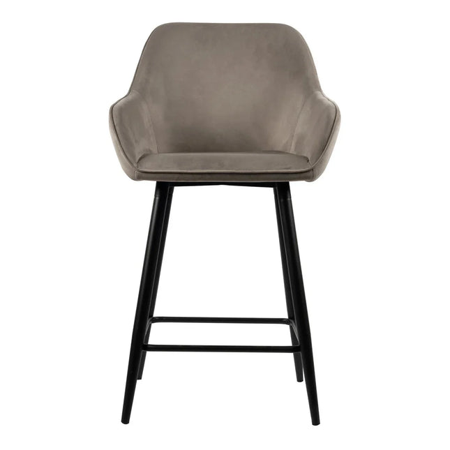 UNICORN Bar stool beige velvet