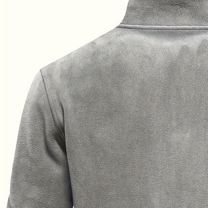 UNICORN Men's Sweatshirt with Stand-Up Collar, Half-Zip, Long Sleeves s m l xl xxl