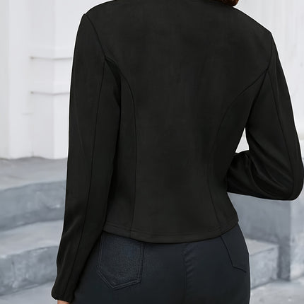 UNICORN Elegant Solid Color Casual Jacket for Women s m l xl xxl