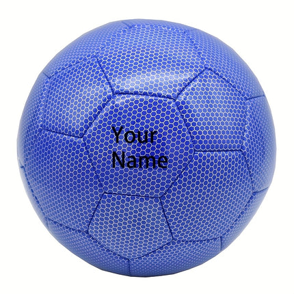 UNICORN Custom Engraved Size 5 Soccer Ball Personalized with Name And Logo