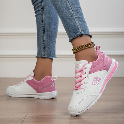 UNICORN White Casual Sneakers for Women, Lightweight And Breathable
